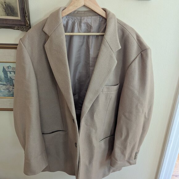 Khaki Oversized Blazer (Vintage) - Picture 2 of 5